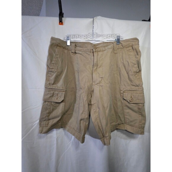 U.S. Polo Assn. Other - U.S. Polo Assn. Men's Cargo Shorts 34 Khaki Style 111D34W3 100% Cotton